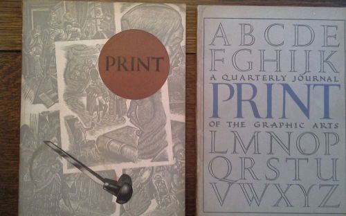 2 quartely Journals  Print, pp 1941 and 1947 pp