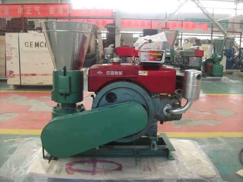 WOOD for Biomass PELLET MILL 120MM  5&#034;  DIESEL ENGINE PELLET PRESS FREE SHIPPING