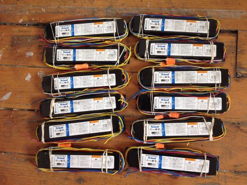 Twelve T8 Electronic Light Ballasts B432IUNVHP-A Universal Lighting Technologies