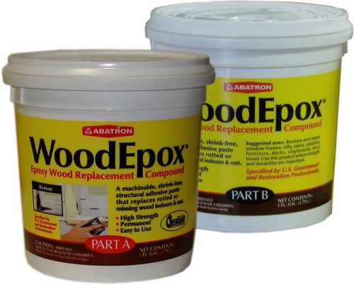 Abatron WoodEpox - Epoxy Wood Replacement Compound 2 Gallons