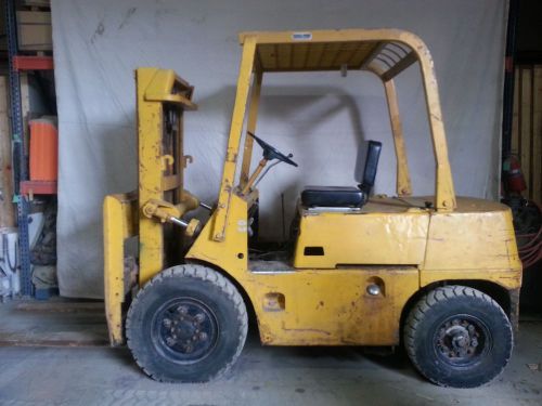 forklift Toyota fork truck propane double mast 8000 lb CAP propane