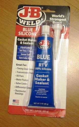 J-B Weld 31316 Blue RTV Sealant - 3 oz.