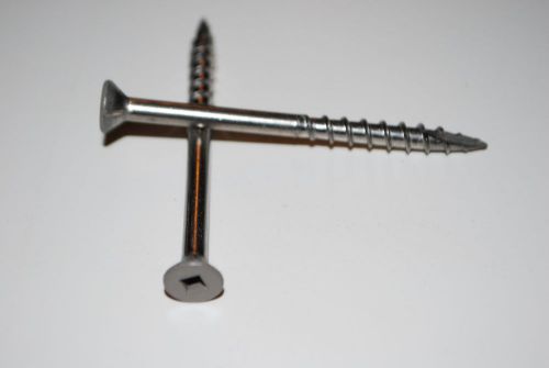 1000 Pcs.  #10 x 2-1/2&#034; Grey Head 305 Stainless Steel Wood Deck Screws  13 lbs.