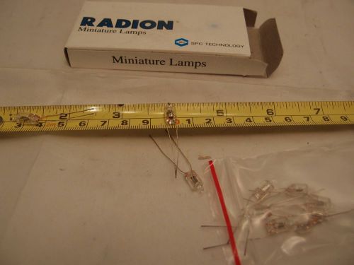 NEW 30pcs. A1B RADION NEON BULBS LAMPS MINI NEON T-2 0.3MA 2PIN 1/4&#034;