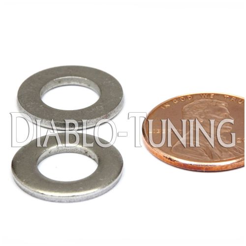 M8 / 8mm - qty 10 - metric din 125a flat washer 18-8 stainless steel for sale