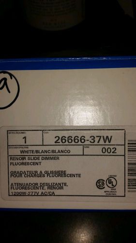 NEW Leviton 26666-37W Renoir Slide Dimmer NIB