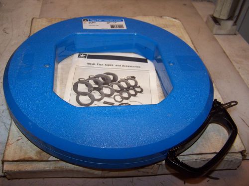 NEW IDEAL 100&#039;X1/8&#034; TAPE-PAK ELECTRICAL FISH TAPE PLASTIC REEL &amp; WINDER 31-024