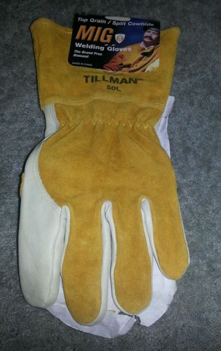 TILLMAN 50L MIG WELDING GLOVES. BRAND NEW!!!