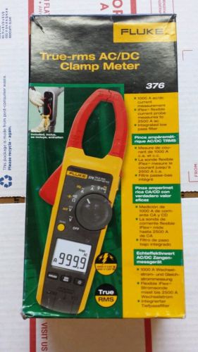 Fluke 376 True RMS AC/DC Clamp Meter with i2500-18 iFlex Flex Cable