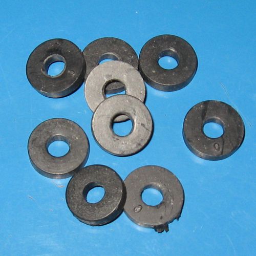 Black Rubber Gasket Washers 5/8&#034;ODX1/8&#034;Thick 5PCS