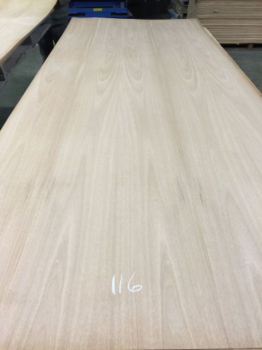 Wood Veneer Mahogany 48x120 1pc total 10Mil Paper Backed &#034;EXOTIC&#034;WCW 116