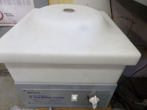 Baxter Scientific Products SP Multifuge Centrifuge C1387-1