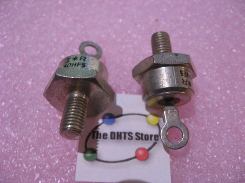 Qty 2 IR International Rectifier 40HF5 Diode 50V 40A Stud Type - NOS