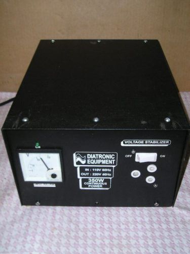 Power Electronics Diatronic Equip VOLTAGE STABILIZER