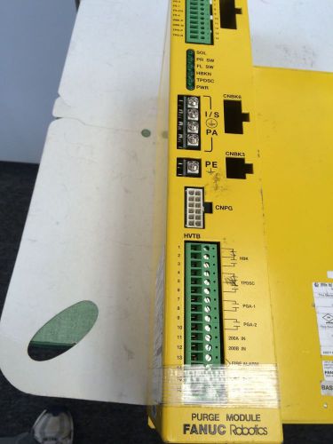 USED FANUC ROBIOTICS A05B-2406-C120 PURGE MODULE  EE-3285-800-028,ISTB,HVTB CL