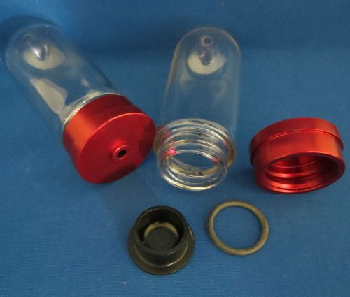 Qty 6 Beckman Centrifuge Bottle Assembly &amp; Aluminum Cap 70 mL 38x102 mm # 355622