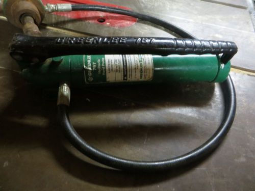 GREENLEE 767 Pump &amp; 746 Ram