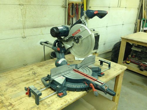 Bosch 4412 12&#034; Double Bevel Sliding Compound Miter Saw