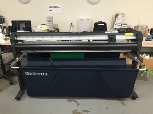 64&#034; graphtec fc 8000-160 vinyl cutter w/reader for sale