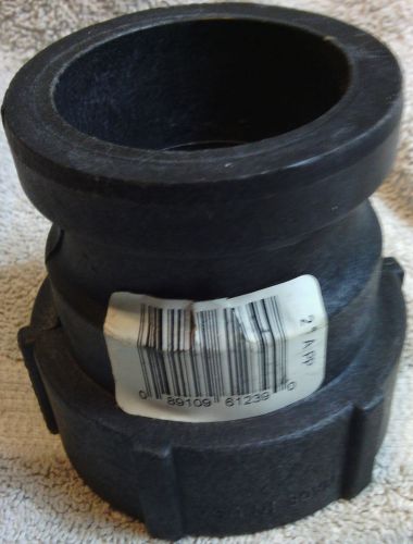 Apache hose belting inc 2&#034; polypropylene coupling adapter w/female ntp thread for sale