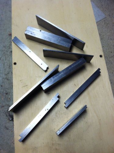 Parallels for Machinist / Toolmaker Shop Made 9 sets