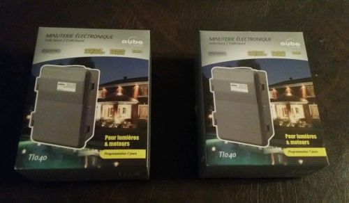 Aube Honeywell TI040 7-Day Programmable Timer 120V / 240V Volt Selec. - NEW