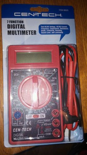 CEN-TECH 7 Function Digital Multimeter