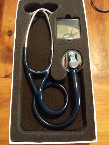 3m LITTMAN MASTER CARDIOLOGY STETHOSCOPE 27&#034; NAVY BLUE