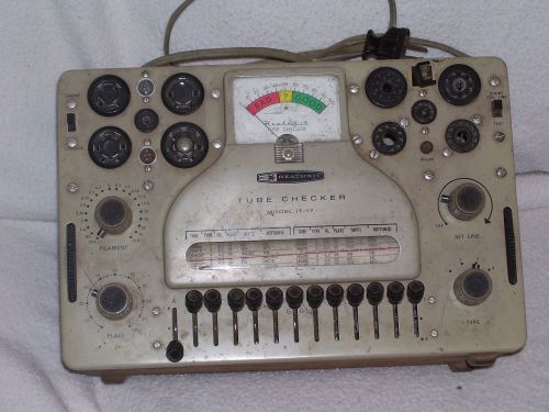 Vintage Heathkit Tube Checker Model IT-17