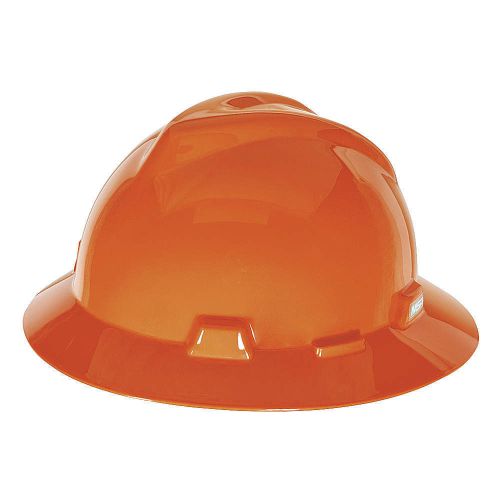 Hard hat, fullbrim, slotted, pinlk, orange 454734 for sale