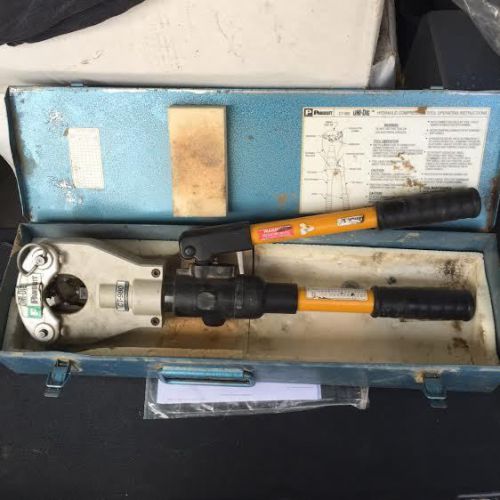 Panduit CT-980, Manual Hydraulic 6.2 Ton, Crimping Tool