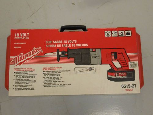 Milwaukee 6515-27 18V Sawzall