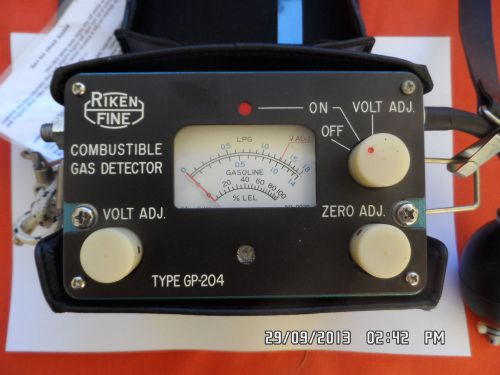 RIKEN KEIKI GAS DETECTOR TYPE GP-204