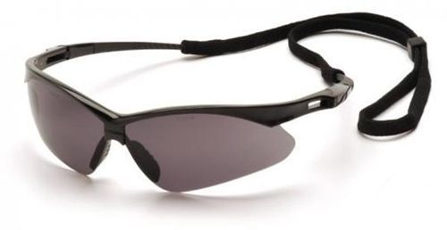 PYRAMEX SAFETY GLASSES SUNGLASSES POLYCARBONATE GRAY LENS ANSI Z87.1