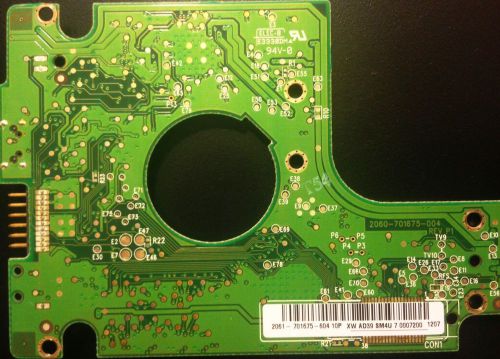 WD pcb board 2061-701675-604 10P (2060-701675-004), USB 2.5&#034; PCB