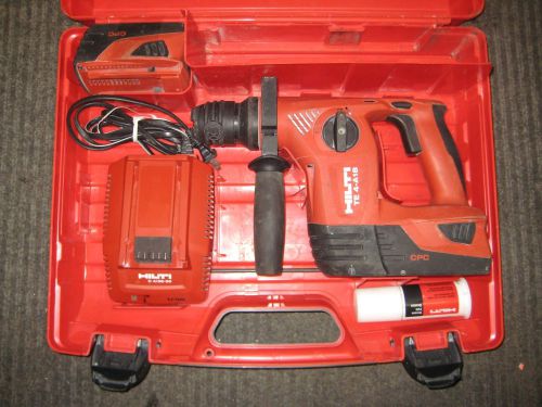 Hilti TE 4-A 18 A18 18V SDS Lithium Cordless Rotary Hammer Drill Kit