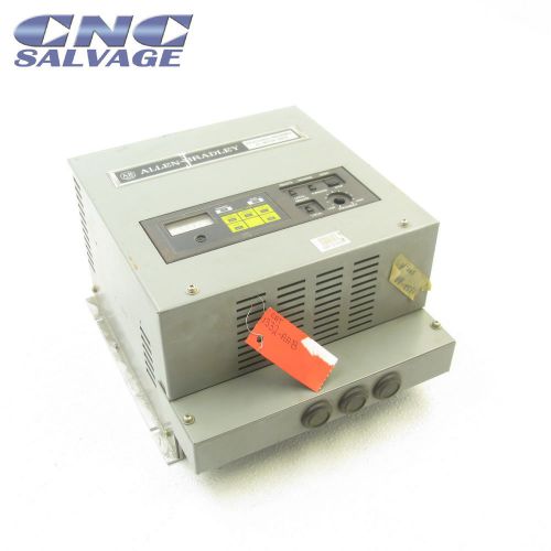 ALLEN BRADLEY ADJUSTABLE FREQUENCY AC MOTOR DRIVE SER. A 1332-AAB