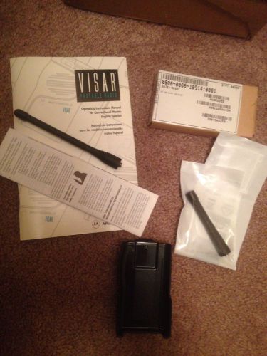 Motorola Visar VHF Radio New In The Box NIB W/accessories