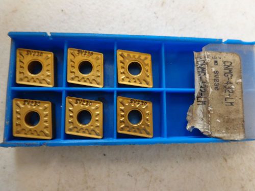 6 VALENITE CARBIDE INSERTS CNMG 432 LM SV230