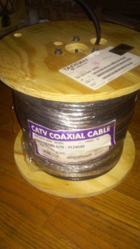 Southwire RG6 18ccs Quad 60/40al  non plenium CATV coaxial cm/cl2 c40065-5c 500&#039;