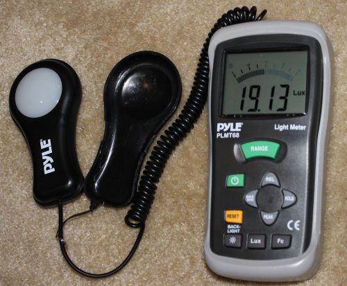 Pyle plmt68 lux light meter for sale