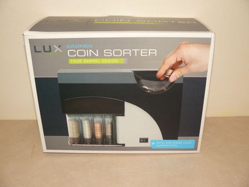 Lux Coin Sorter Four Barrel Design