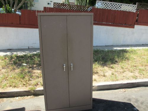 metal storage cabinet