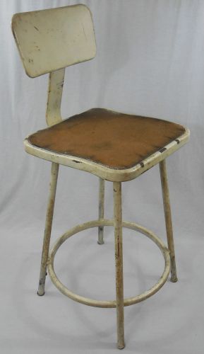 VINTAGE ROYAL INDUSTRIAL SHOP STOOL MID CENTURY DRAFTING CHAIR