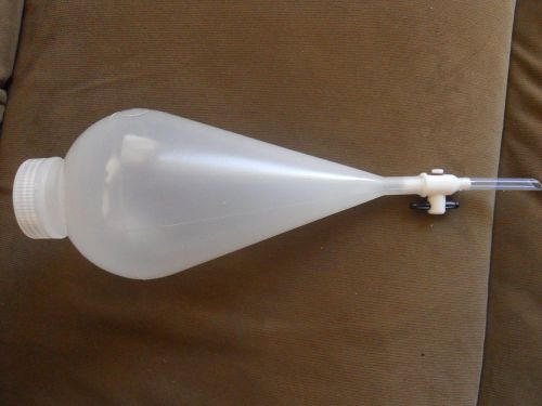 &#034;NEW&#034; Nalgene PP Separatory Funnel, 1000 ml