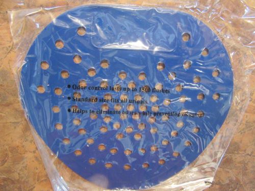 10 HEALTH GARDS VINYL URINAL SCREEN BLUE TUTTI FRUITI NEW SEALED FREE SHIPPING