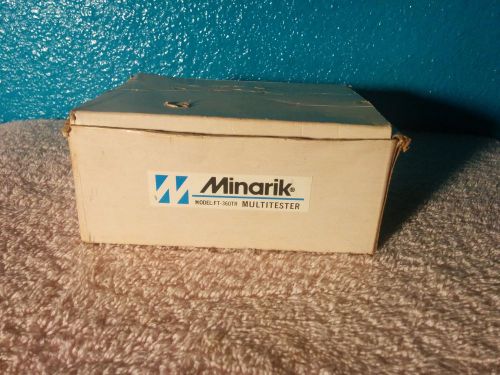 MINARIK MODEL :FT-360TR MULTITESTER BRAND NEW IN GREAT CONDITIONS