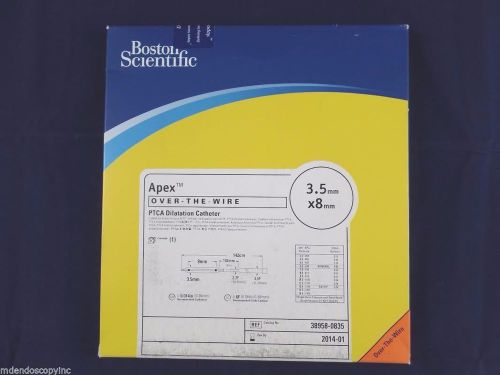 BOSTON SCIENTIFIC Apex OTW 6F PTCA Dilatation Cath REF: 38958-0835