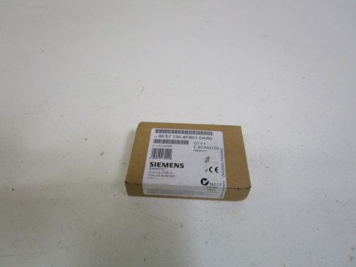 SIEMENS ANALOG OUTPUT MODULE 6ES7 135-4FB01-0AB0 *FACTORY SEALED*