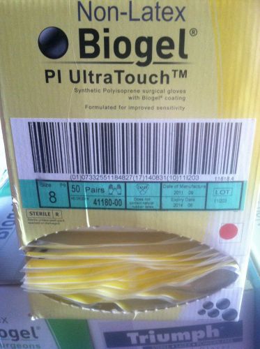 Sterile Gloves Non-Latex Biogel PI UltraTouch Size 8